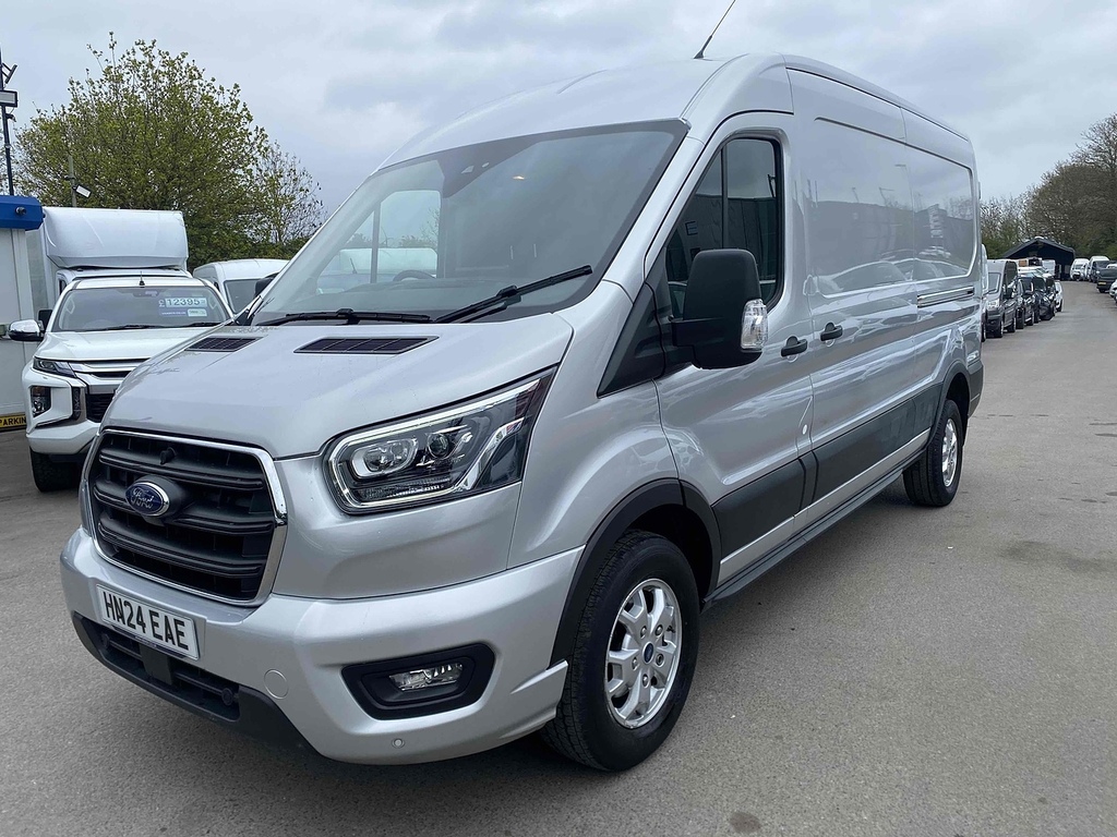 Ford Transit Custom 2.0 350 Ecoblue Limited Panel Van Manua HN24EAE Silver #3