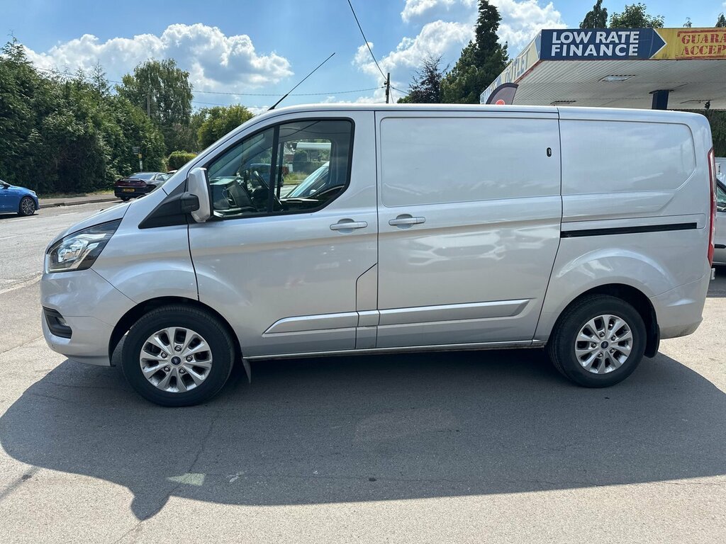 Ford Transit Custom 300S Limited L1h1 Pv Ecoblue 2.0 Panel Van Ma CV68EJC Silver #5