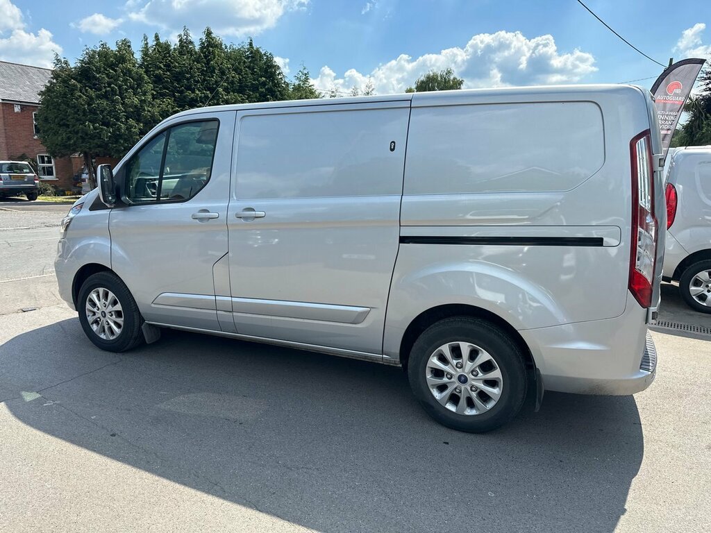 Ford Transit Custom 300S Limited L1h1 Pv Ecoblue 2.0 Panel Van Ma CV68EJC Silver #6