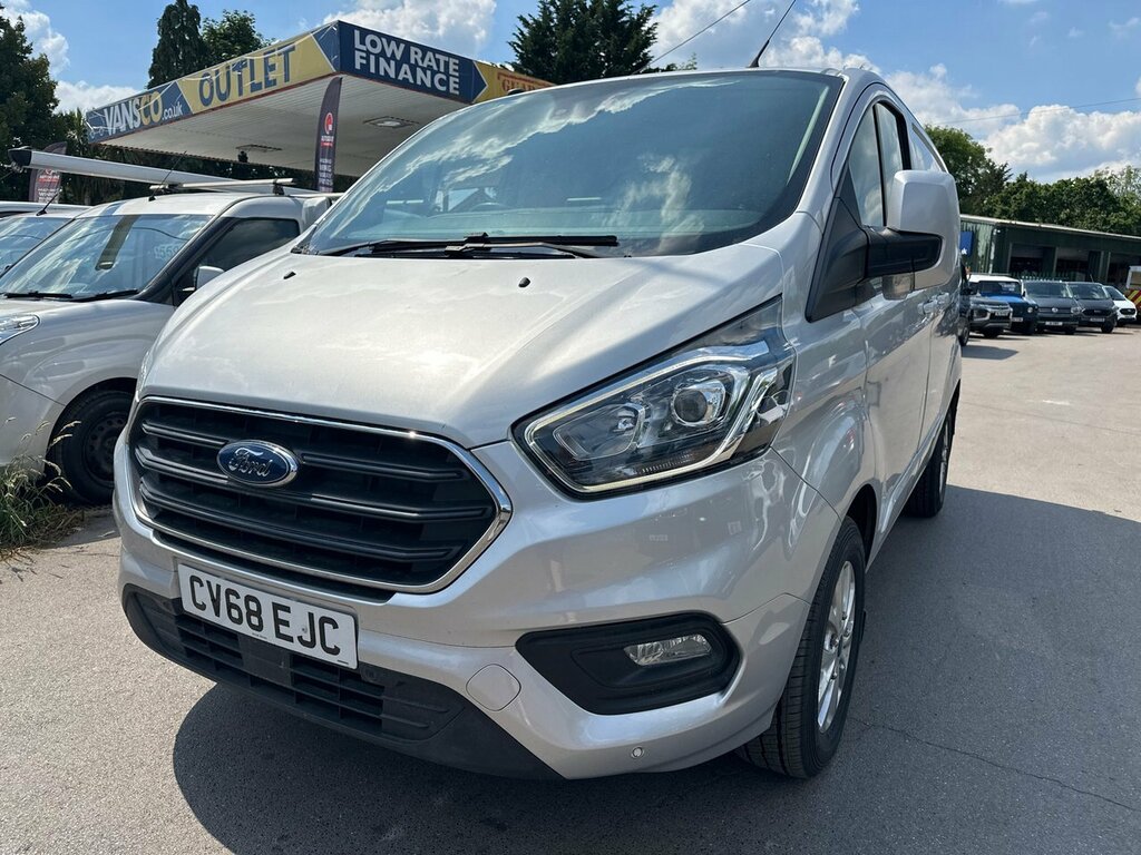 Ford Transit Custom 300S Limited L1h1 Pv Ecoblue 2.0 Panel Van Ma CV68EJC Silver #3