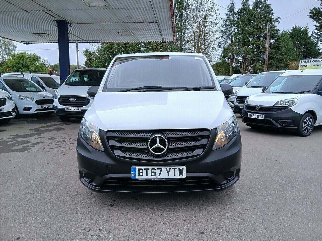 Mercedes-Benz Vito 1.6 109 Cdi Panel Van Fwd L1 Eur BT67YTW White #2