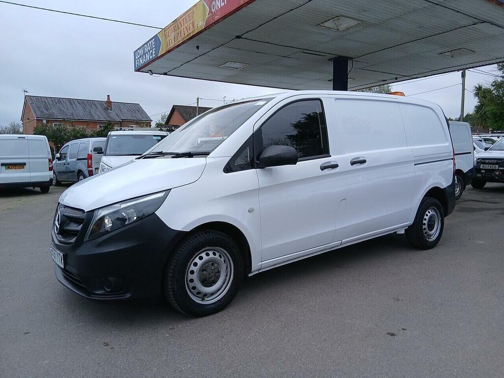 Mercedes-Benz Vito 1.6 109 Cdi Panel Van Fwd L1 Eur BT67YTW White #4