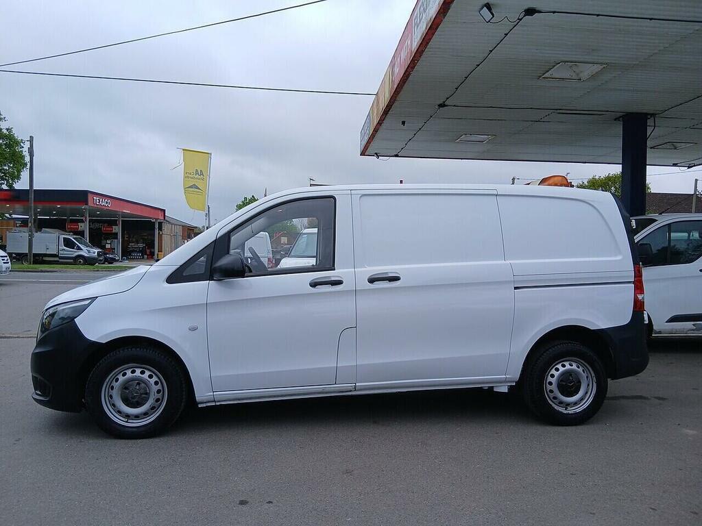 Mercedes-Benz Vito 1.6 109 Cdi Panel Van Fwd L1 Eur BT67YTW White #5