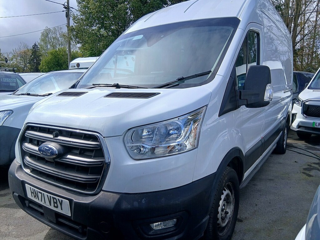 Ford Transit Custom 2.0 350 Ecoblue Trend Panel Van White