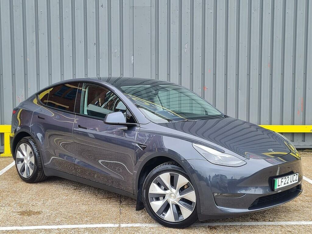Tesla Model Y Long Range Suv 0.0 LF22UCZ Grey #4