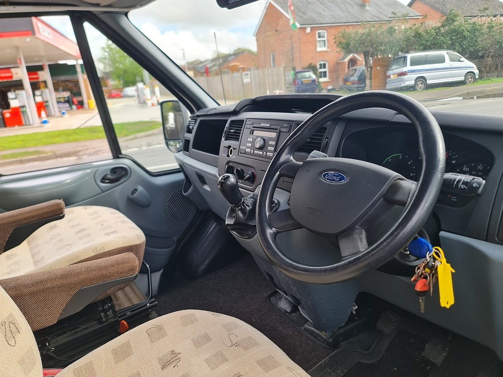 Ford Transit Custom 2.4 Tdci 300 Duratorq Dropside R WA07HME White #5