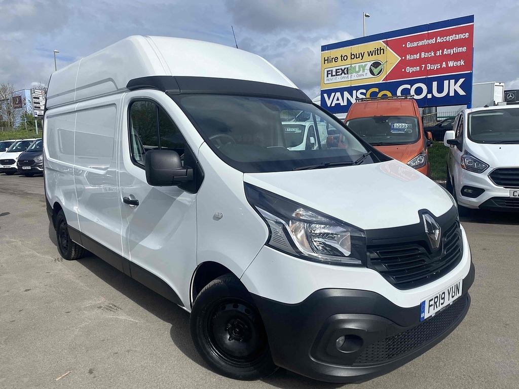 Renault Trafic 1.6 Dci Energy 29 Business Panel Van M FR19YUN White #5