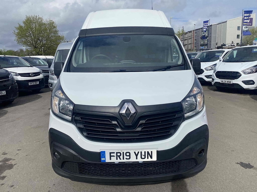Renault Trafic 1.6 Dci Energy 29 Business Panel Van M FR19YUN White #2