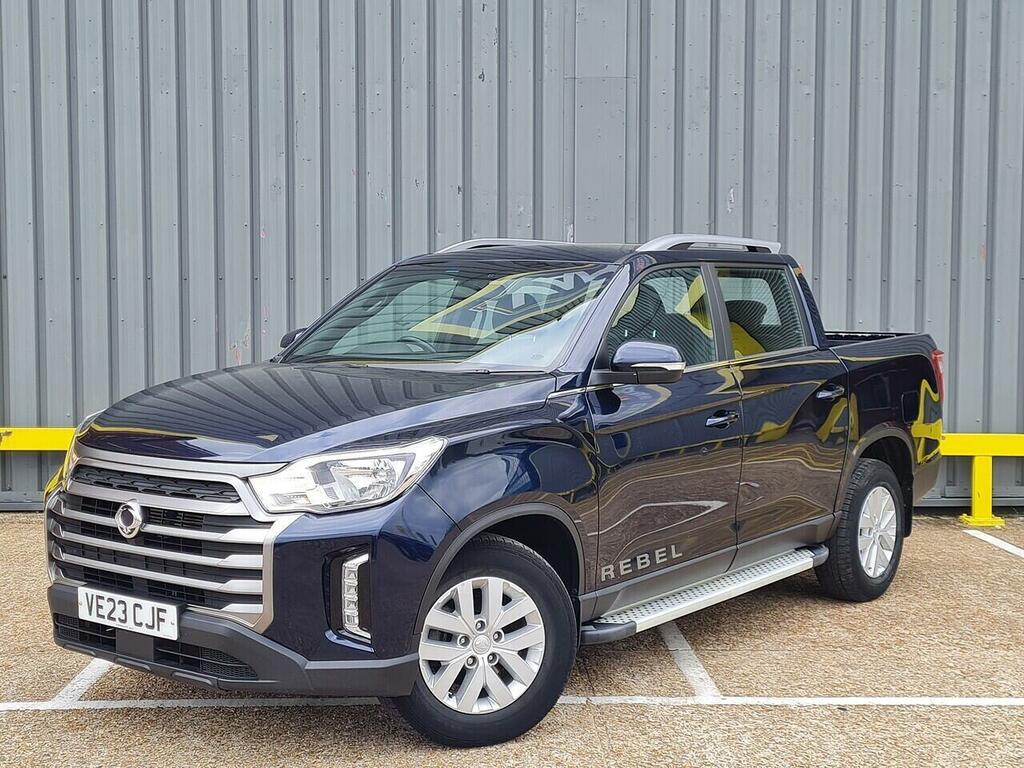 SsangYong Musso 2.2D Rebel Pickup Double Cab 4Wd E VE23CJF Blue #5