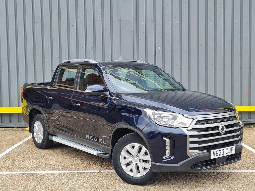 SsangYong Musso 2.2D Rebel Pickup Double Cab 4Wd E VE23CJF Blue #3