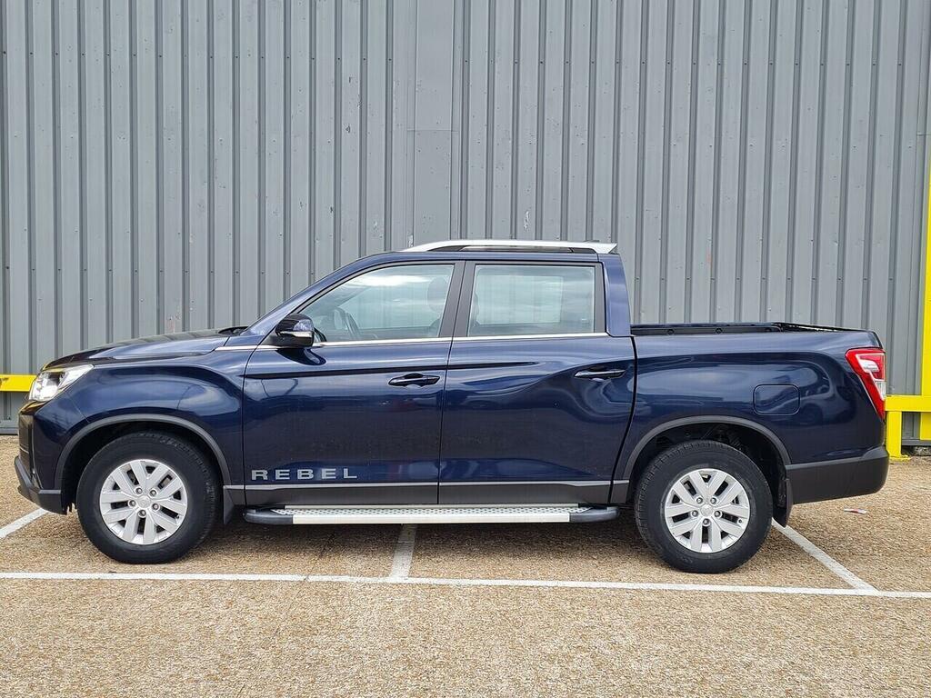 SsangYong Musso 2.2D Rebel Pickup Double Cab 4Wd E VE23CJF Blue #6
