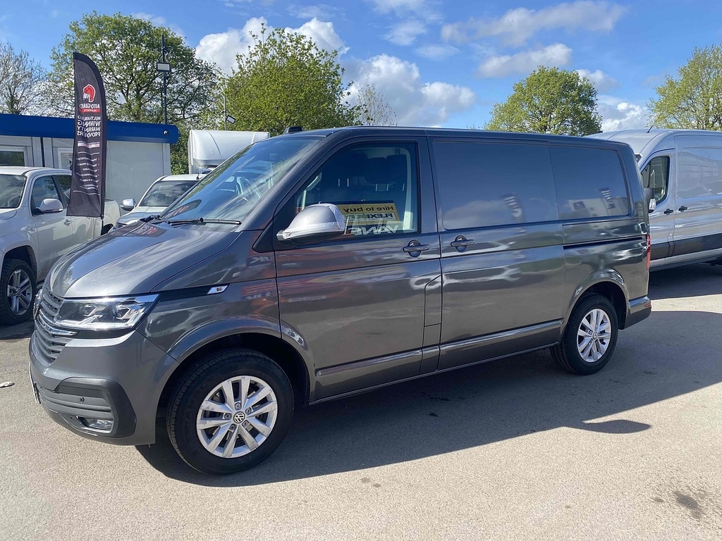 Volkswagen Transporter 2.0 Tdi T30 Highline Panel Van Dsg Fwd HF20VKJ Grey #5