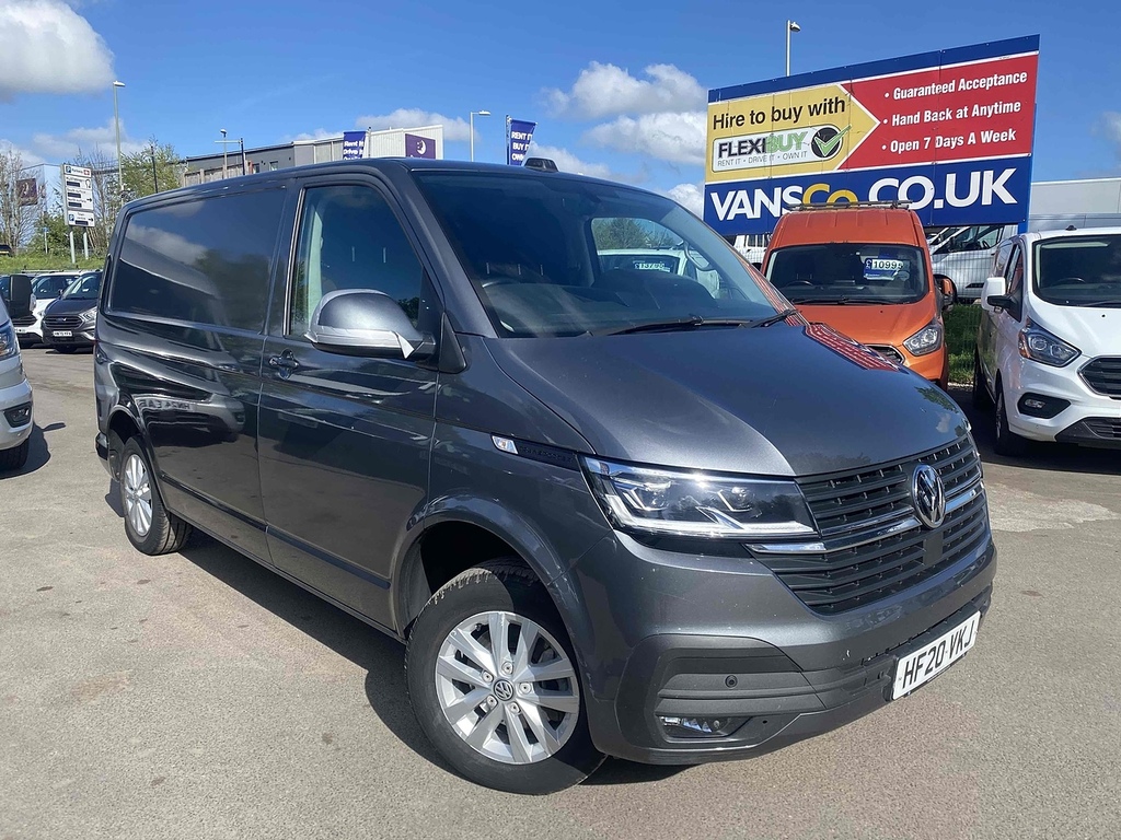 Volkswagen Transporter 2.0 Tdi T30 Highline Panel Van Dsg Fwd HF20VKJ Grey #4
