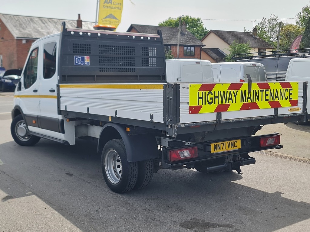 Ford Transit Custom 2.0 350 Ecoblue Leader Tipper Rw WN71VMC White #3