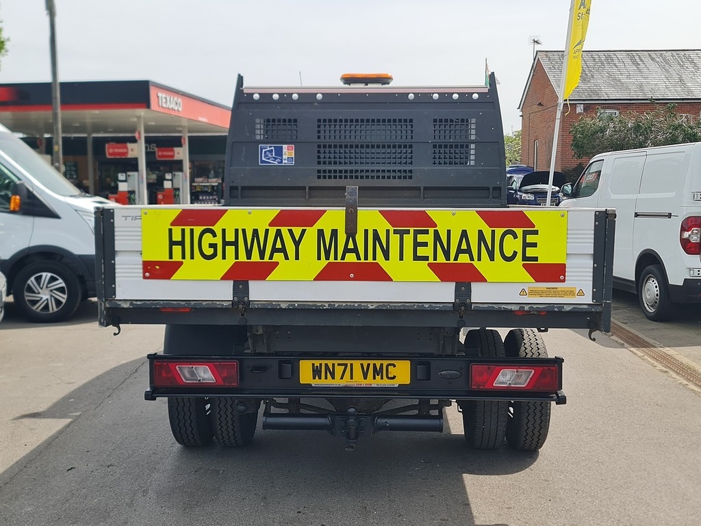 Ford Transit Custom 2.0 350 Ecoblue Leader Tipper Rw WN71VMC White #4