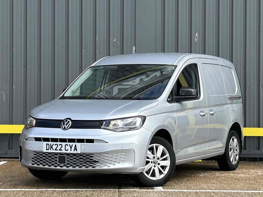 Volkswagen Caddy 2.0 Tdi C20 Commerce Pro Panel Van Manu DK22CYA Silver #3