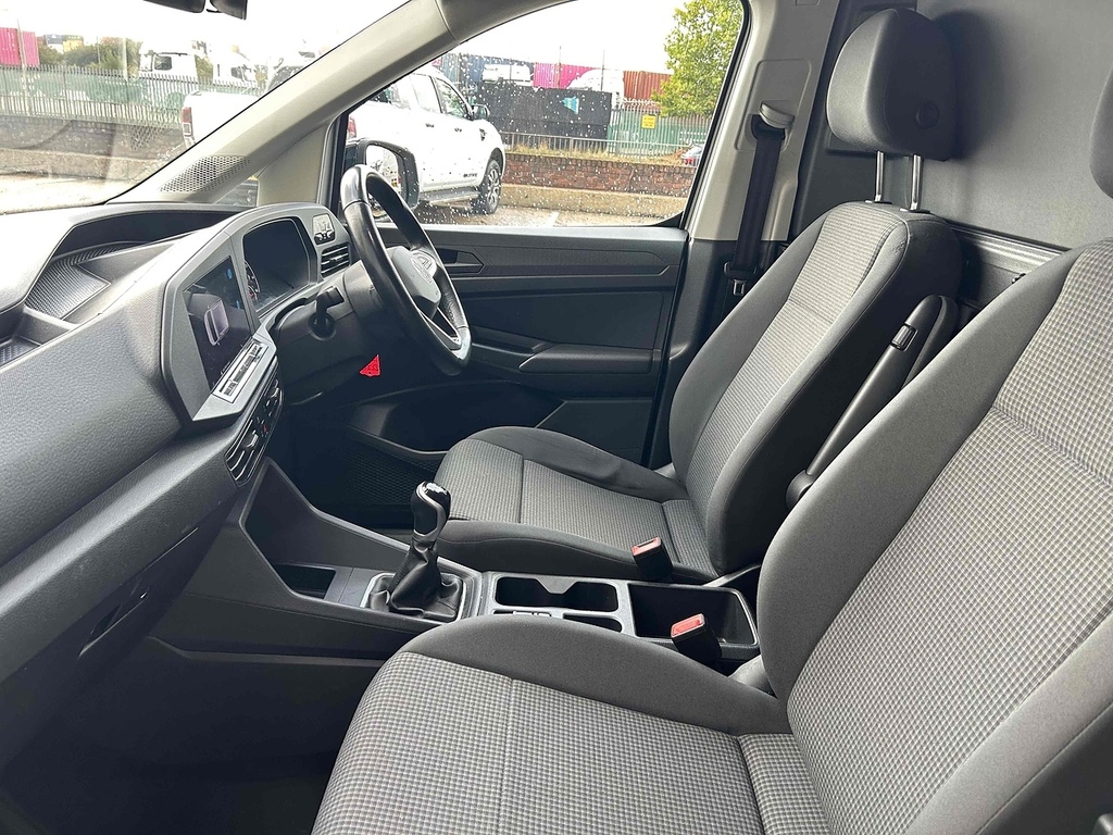 Volkswagen Caddy 2.0 Tdi C20 Commerce Pro Panel Van Manu DK22CYA Silver #6