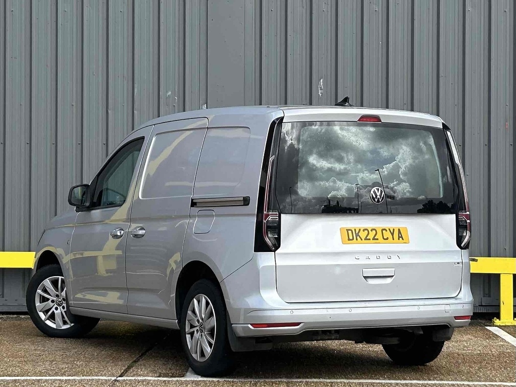 Volkswagen Caddy 2.0 Tdi C20 Commerce Pro Panel Van Manu DK22CYA Silver #5