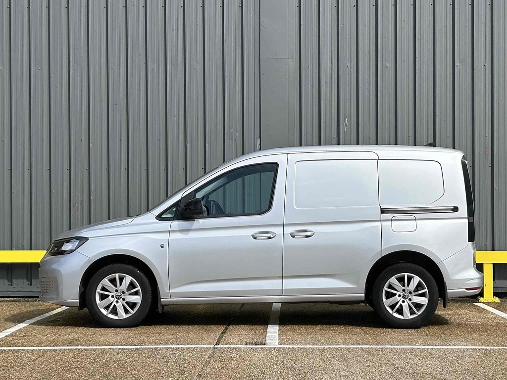 Volkswagen Caddy 2.0 Tdi C20 Commerce Pro Panel Van Manu DK22CYA Silver #4