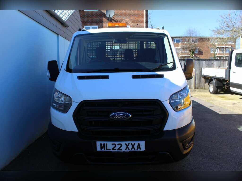 Ford Transit Custom 2.0 350 Ecoblue Hd Leader Chassis Cab M ML22XXA White #3