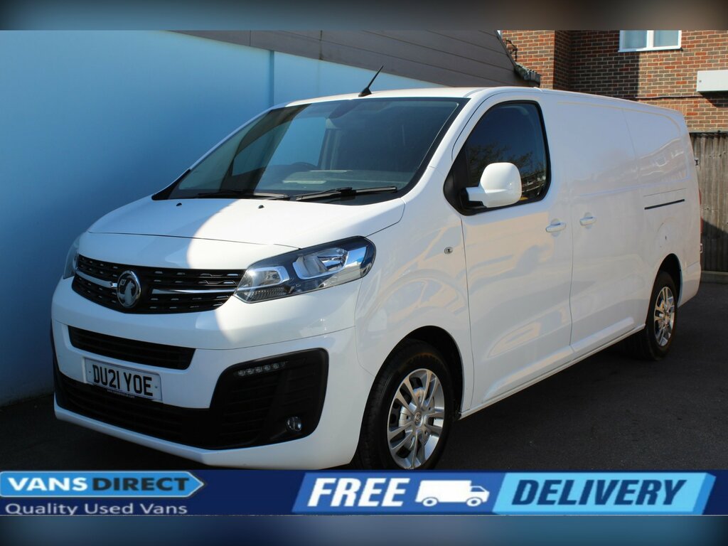 Vauxhall Vivaro 1.5 Turbo D 2900 Sportive Panel Van Man White