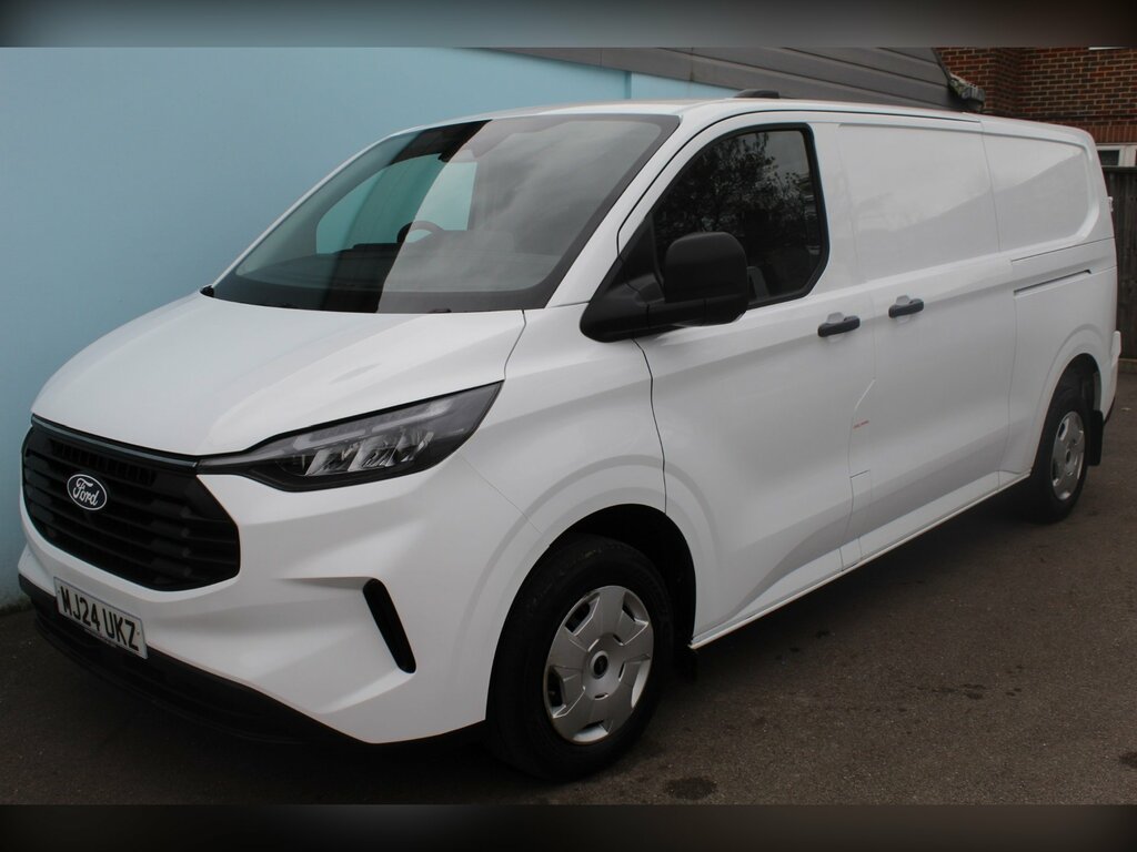 Ford Transit Custom 2.0 300 Ecoblue Trend Panel Van White