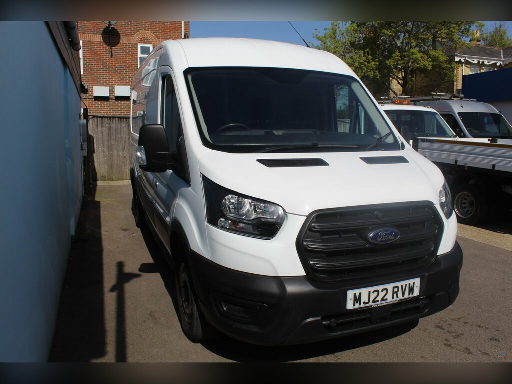 Ford Transit Custom 2.0 350 Ecoblue Leader Panel Van MJ22RVW White #6