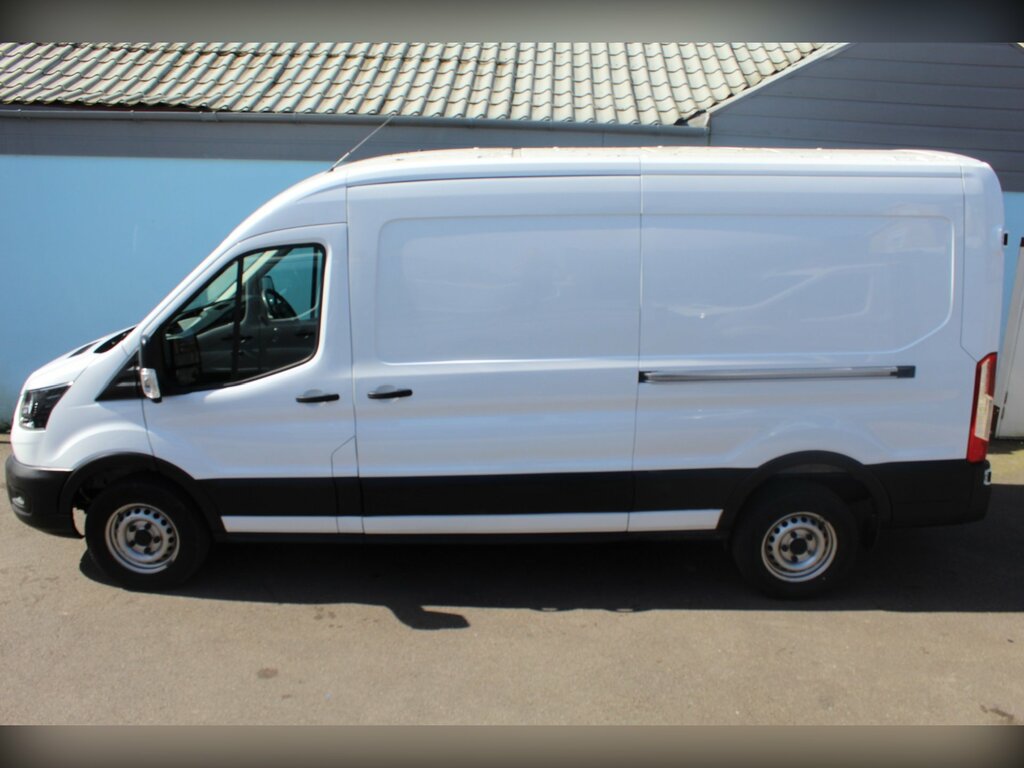 Ford Transit Custom 2.0 350 Ecoblue Leader Panel Van MJ22RVW White #4