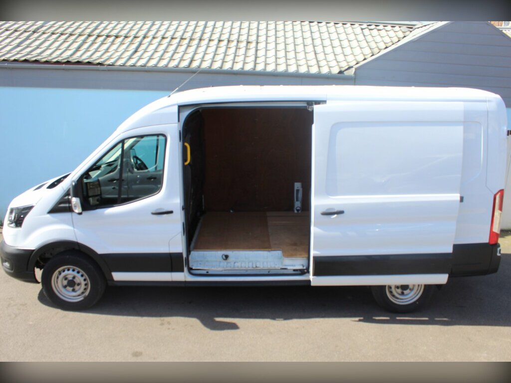Ford Transit Custom 2.0 350 Ecoblue Leader Panel Van MJ22RVW White #5