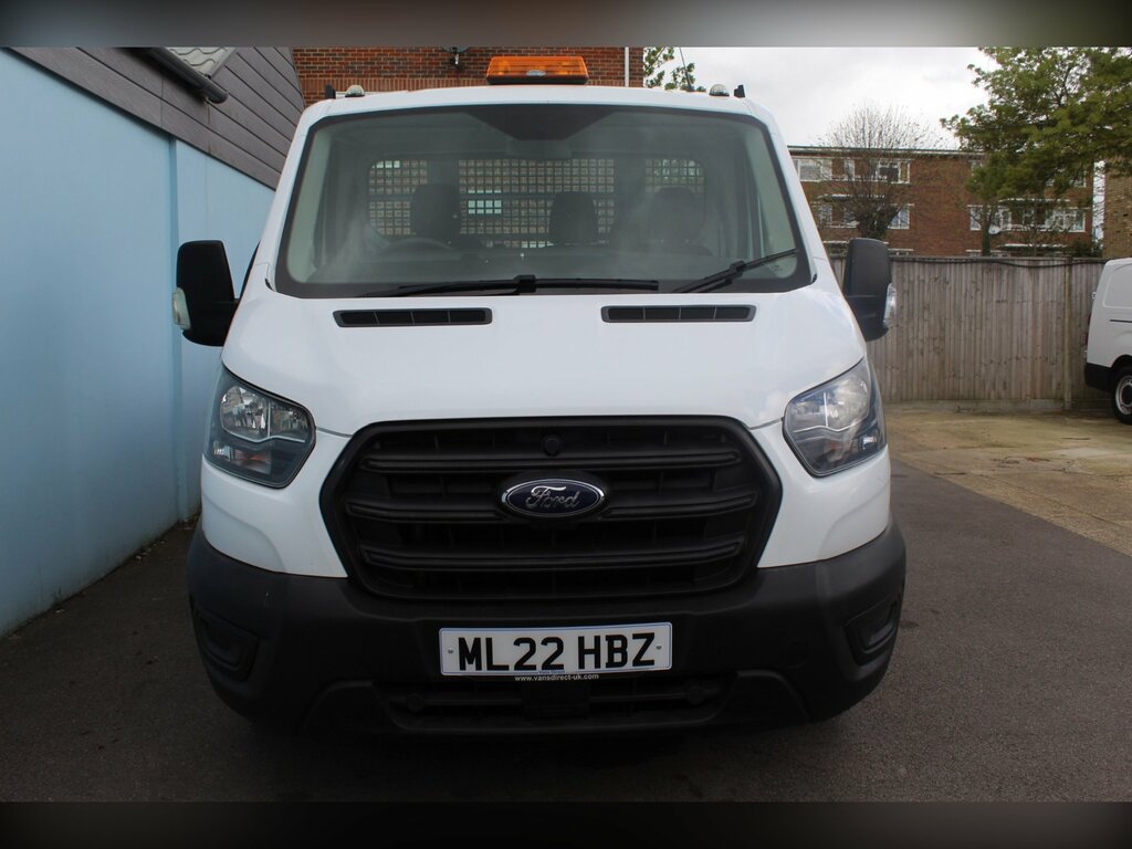 Ford Transit Custom 2.0 350 Ecoblue Hd Leader Chassis Cab M ML22HBZ White #3
