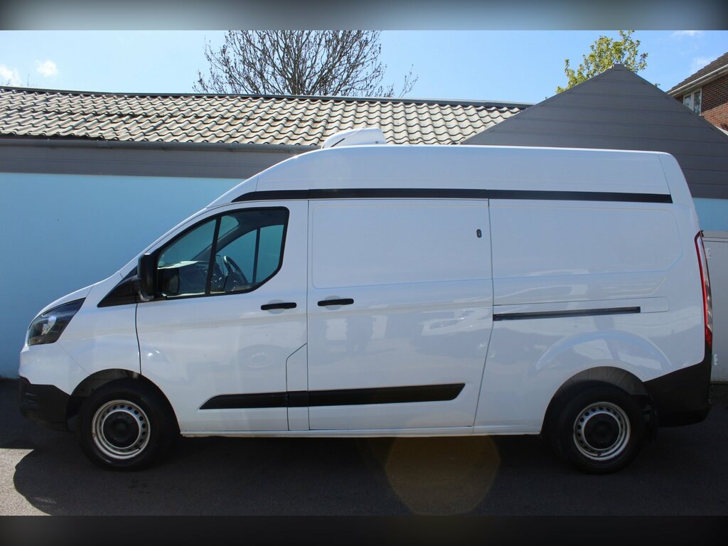 Ford Transit Custom 2.0 300 Ecoblue Fridge Van -1C Bluetooth ML19WDM White #6