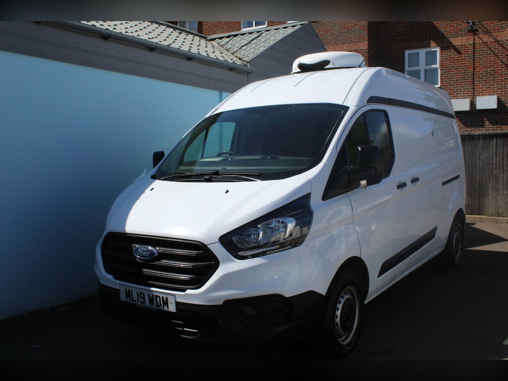 Ford Transit Custom 2.0 300 Ecoblue Fridge Van -1C Bluetooth ML19WDM White #4