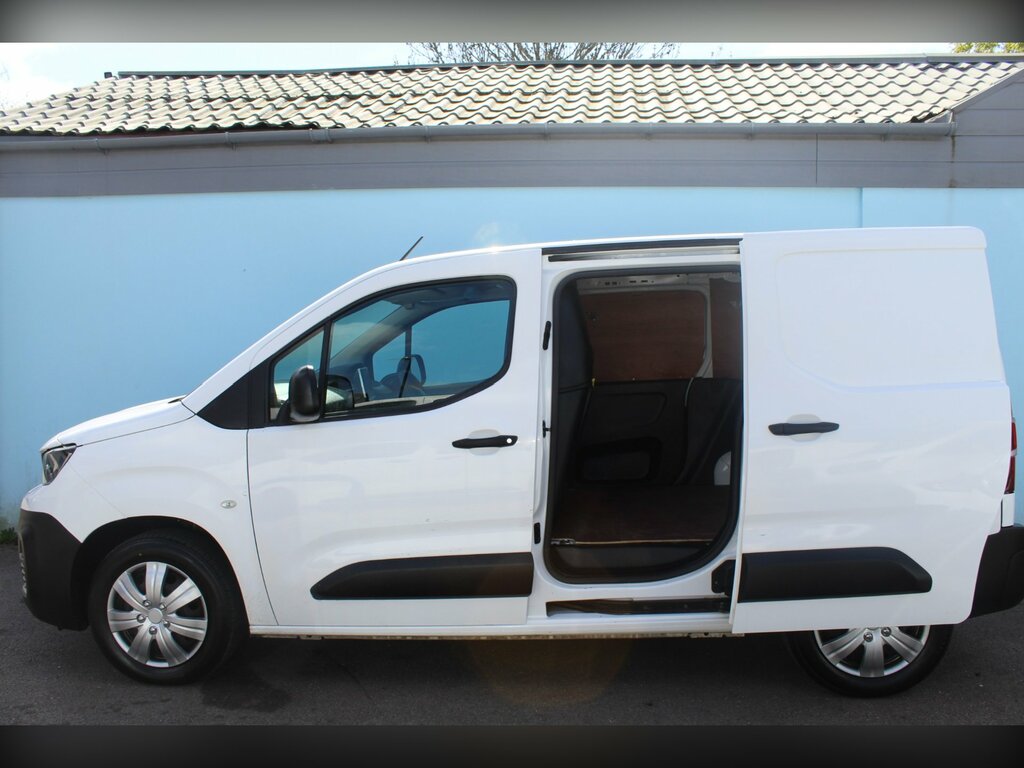 Peugeot Partner 1.5 Bluehdi 1000 Professional Standard Panel Van A MK20PGF White #6