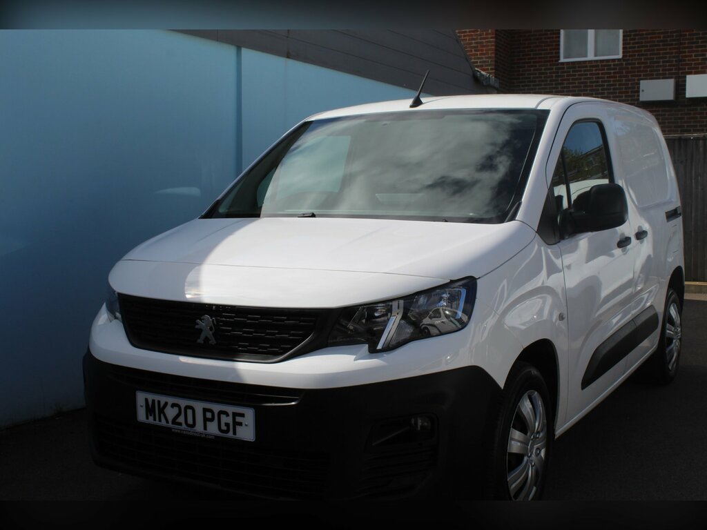 Peugeot Partner 1.5 Bluehdi 1000 Professional Standard Panel Van A MK20PGF White #4