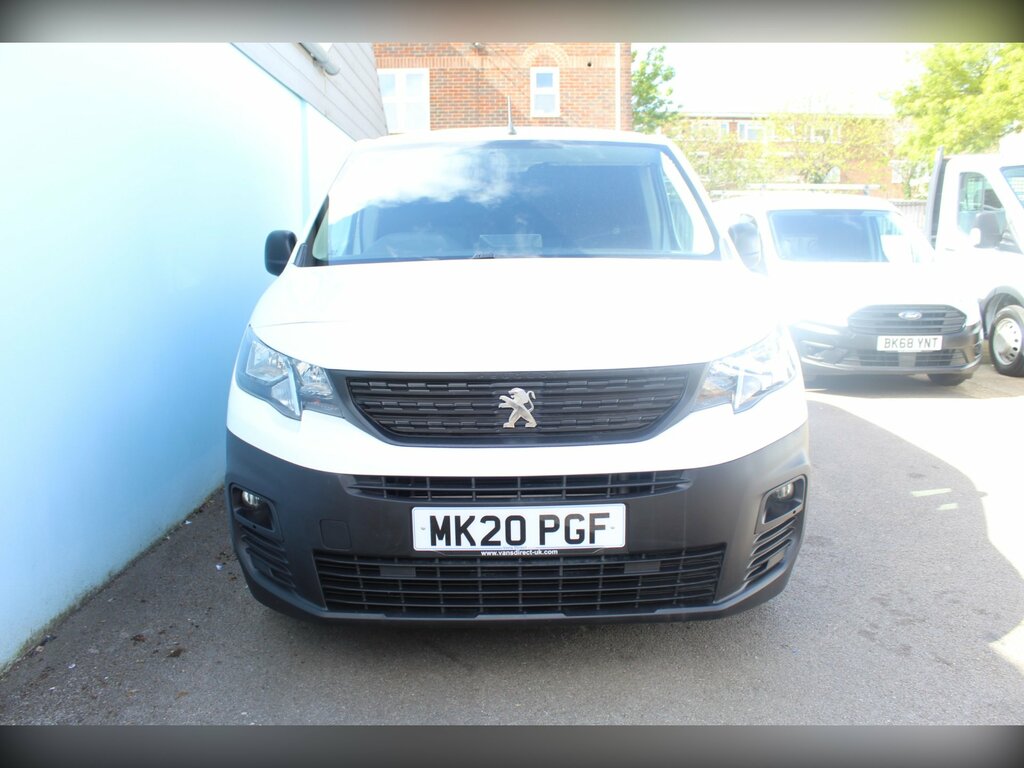 Peugeot Partner 1.5 Bluehdi 1000 Professional Standard Panel Van A MK20PGF White #3