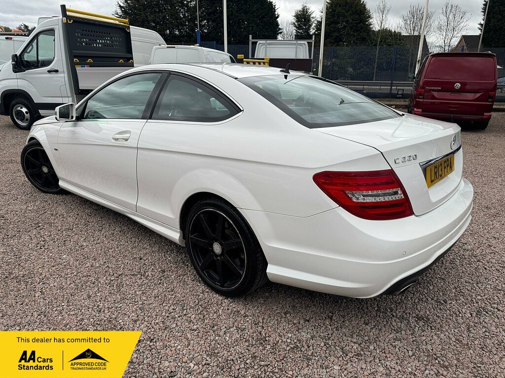 Mercedes-Benz C Class C220 Cdi Blueefficiency Amg Sport LR13FPA White #6