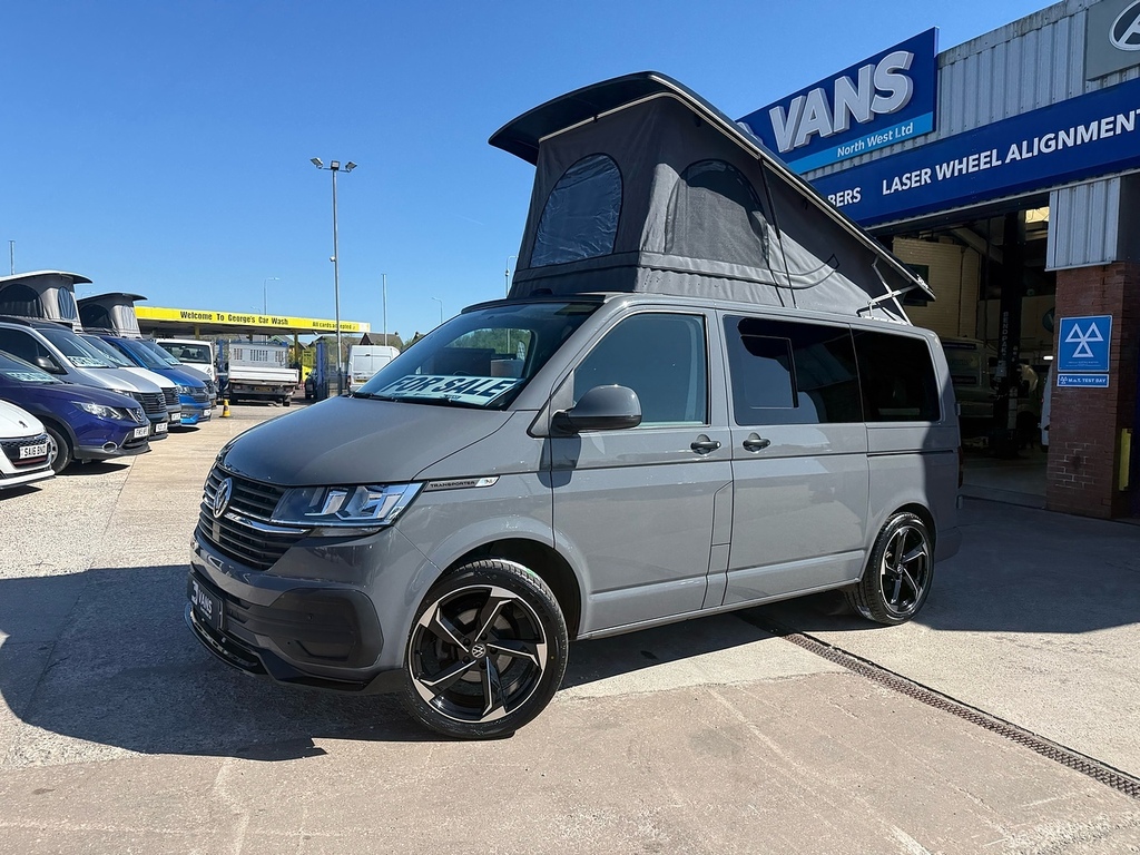 Volkswagen Transporter Tdi T28 Camper VK71OYA Grey #2