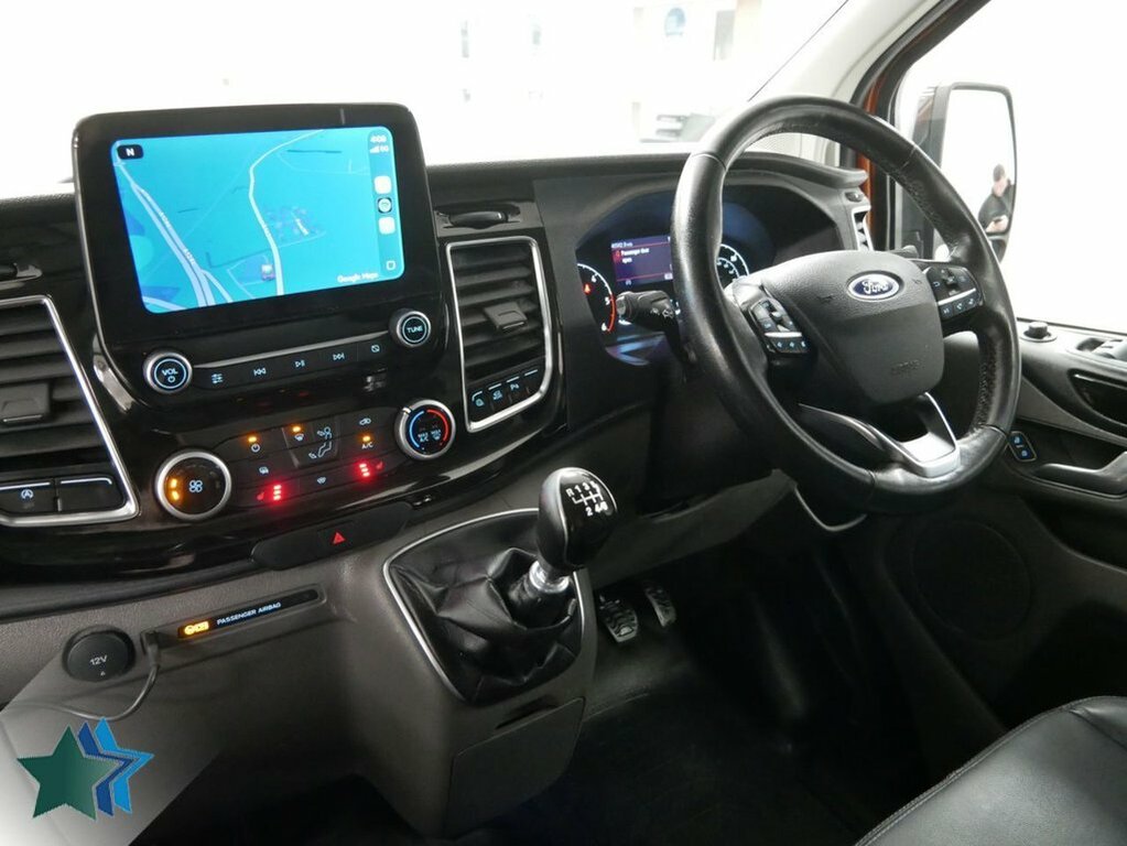 Ford Transit Custom 2L 2.0 300 Ecoblue Active Panel Van Man PF71XEJ Orange #2