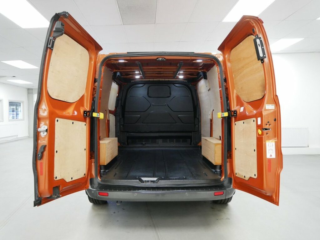 Ford Transit Custom 2L 2.0 300 Ecoblue Active Panel Van Man PF71XEJ Orange #4