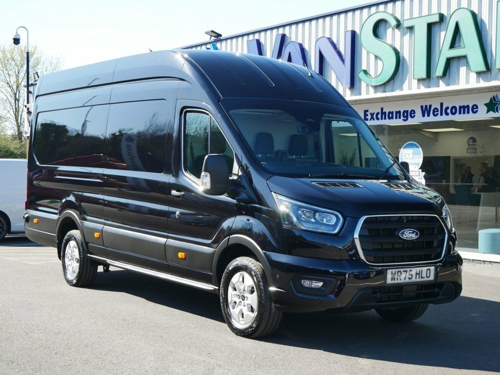 Ford Transit Custom 2L 2.0 350 Ecoblue Limited Panel Van Ma WR75HLO Black #6