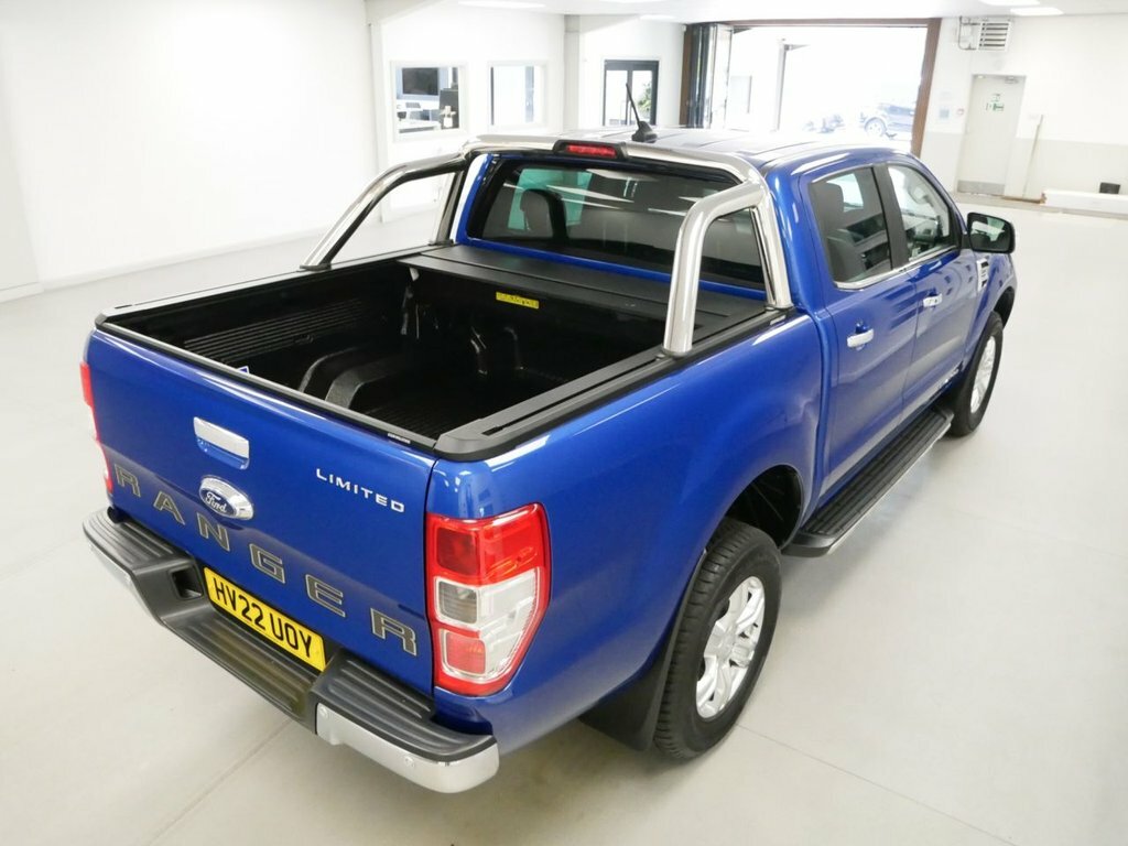 Ford Ranger 2L 2.0 Ecoblue Limited Pickup Double Cab Diese HV22UOY Blue #6