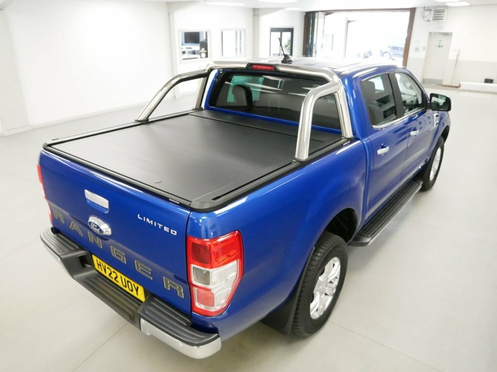 Ford Ranger 2L 2.0 Ecoblue Limited Pickup Double Cab Diese HV22UOY Blue #2