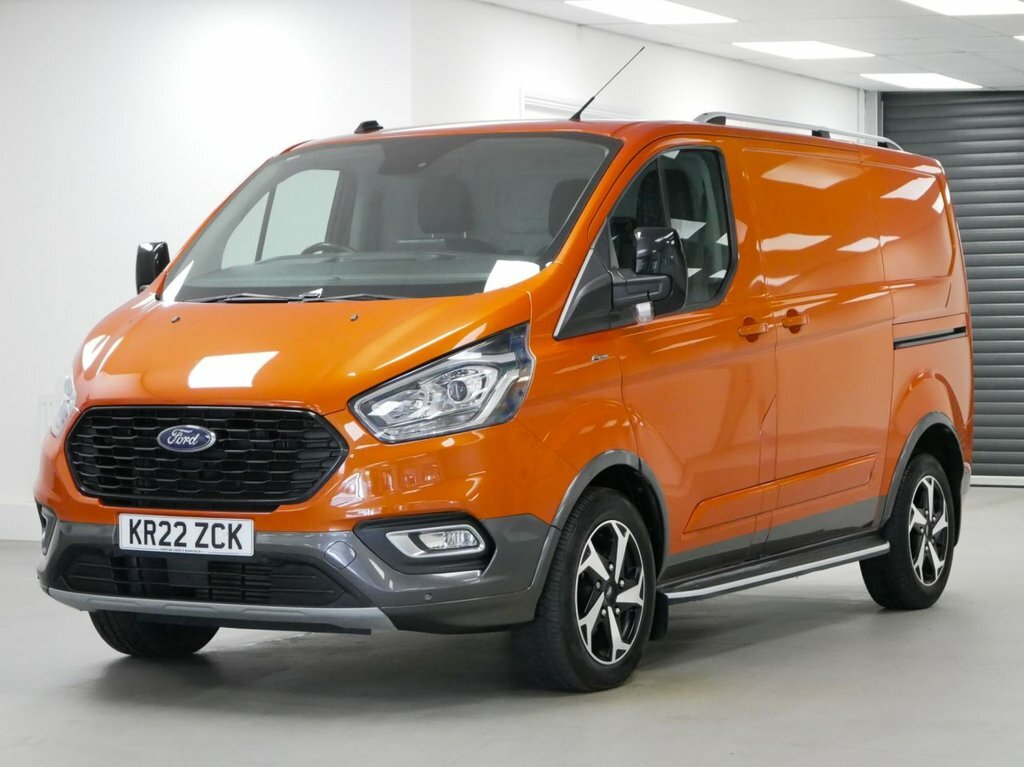 Ford Transit Custom 2L 2.0 300 Ecoblue Active Panel Van Aut Orange