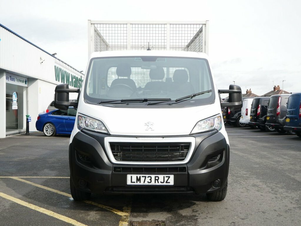 Peugeot Boxer 2.2L Bluehdi 335 Built For Business Dropside D White #6