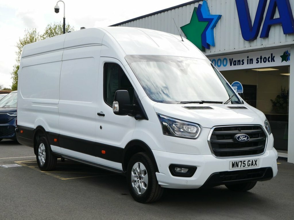 Ford Transit Custom 2L 2.0 350 Ecoblue Limited Panel Van Ma WN75GAX White