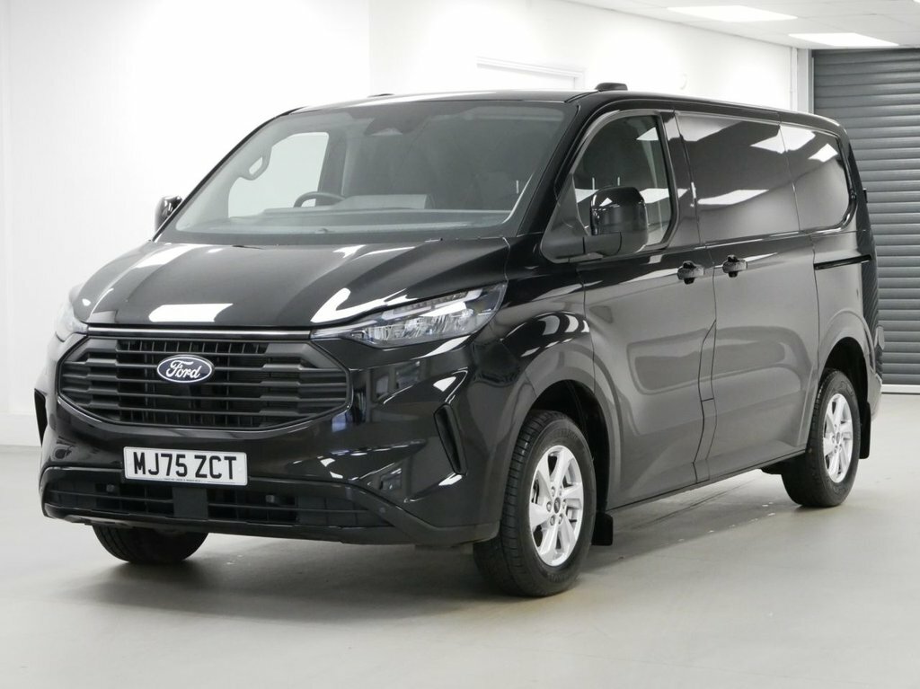 Ford Transit Custom 2L 2.0 320 Ecoblue Limited Panel Van Ma MJ75ZCT Black