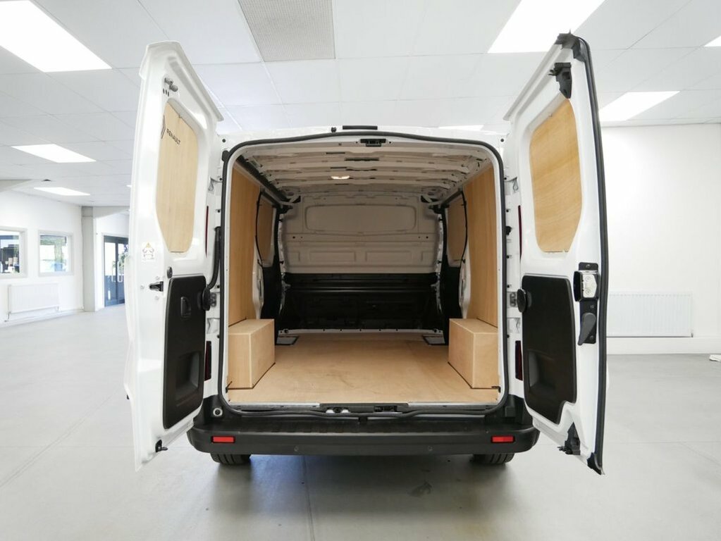 Renault Trafic 2L 2.0 Dci Blue Ll30 Advance Panel Van MH74YDD White #4