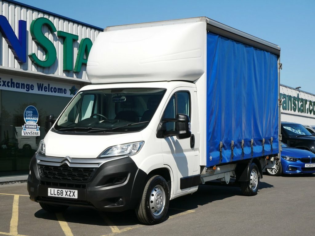 Citroen Relay 2L 2.0 Bluehdi 35 Plus Ready To Run Curtain Side 4 White #5