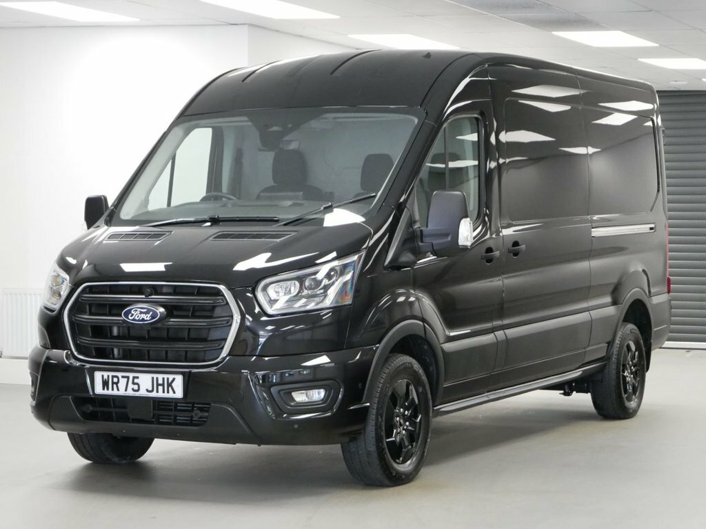 Ford Transit Custom 2L 2.0 350 Ecoblue Limited Panel Van Ma WR75JHK Black