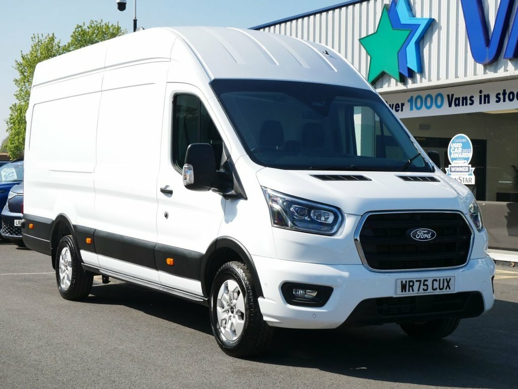 Ford Transit Custom 2L 2.0 350 Ecoblue Limited Panel Van Ma WR75CUX White